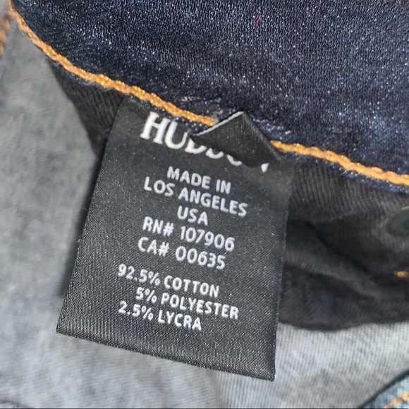 Hudson Nico Midrise Super Skinny Jeans Size 27 - Picture 3 of 6